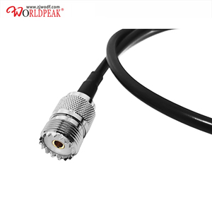หัวแจ็ค RG58แบบ Pigtail N ตัวผู้สำหรับ UHF ตัวเมีย SO-239 RG58แจ็ค SO239 RG223 LMR240 RF <span class=keywords><strong>สาย</strong></span>เคเบิ้ลโคแอกเซียล CB ประกอบ<span class=keywords><strong>สาย</strong></span>วิทยุ - Product Image 2