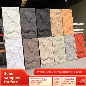 Venta Directa de Fábrica, Revestimiento de Pared de Poliuretano Ligero con Textura Realista de Piedra, Decoración de Pared Interior y Exterior, Piedra de PU - Product Image 4