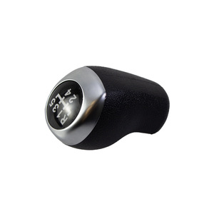 Pomo de palanca de cambios mate de 5 y 6 velocidades para coche moderno, diseño ergonómico de cuero para vehículos con transmisión manual - Product Image 4