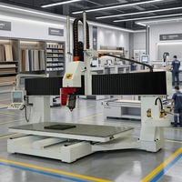 Router CNC de 5 Ejes para Trabajar Madera Rongchi ATC para Muebles Personalizados y Decoración de Interiores con Mesa de Carga y Descarga 1300x2500mm