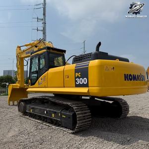 Excavadora Komatsu PC300 Usada de 30 Toneladas, Cucharón de 1.4m³, Marca Japonesa Original, Excavadora de Orugas Grande, Pocas Horas, Certificación CE, Segunda Mano - Product Image 3