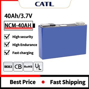 เซลล์ลิเธียมแบบแท่งปริซึม CATL NCM40 40Ah 3.7v แบตเตอรี่ลิเธียมแบบชาร์จได้ชนิดสามองค์ประกอบ NCM - Product Image 2