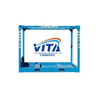 Contenedor Aislado con Estructura de Elevación de Acero de 20 Pies, Estándar DNV 2.7-1, 28 m³