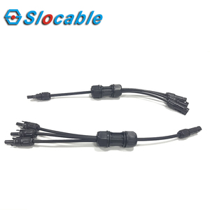 Connecteur solaire mâle à femelle, câble solaire 4 mm2 personnalisé, prise de branche Y, connecteur PV solaire 2 à 1 - Product Image 5