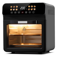 Oven Penggorengan Udara Kapasitas Besar 10.3L, Jendela Transparan, Multifungsi, Dapur Rumah, OEM, Label Pribadi, Pabrik Sumber