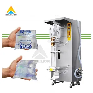 Máquina automática vertical para selar saco plástico e encher suco de leite e água