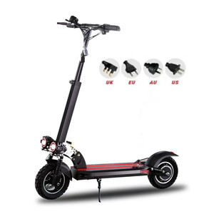 สกู๊ตเตอร์ไฟฟ้าสำหรับผู้ใหญ่ 48V 500W พับได้ ขับเคลื่อนด้วยมอเตอร์ไร้แปรงถ่าน กันน้ำ ระบบกันสะเทือนเต็มรูปแบบ โครงอะลูมิเนียม ระยะทางวิ่งไกล - Product Image 5
