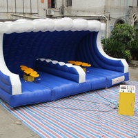 Simulateur de surf gonflable géant d'intérieur bleu transfrontalier, modèle GH-201, équipement de divertissement, fourni par les fabricants