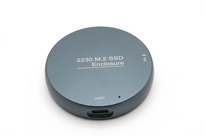 2230 M.2 NVMe SSD Behuizing Ronde Aluminium-Portable USB-C 10Gbps Externe SSD Case 256GB/512GB/1TB - Product Image 2