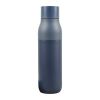 Bouteille isotherme de luxe exécutive en acier inoxydable SUS316 de qualité alimentaire, anti-fuite, avec couvercle double usage, personnalisable en gros