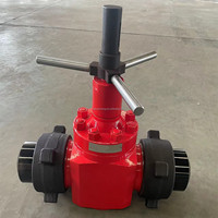 API 6A 2 1/16 vanne de boue de tête de puits de pétrole vanne d'arrêt d'accélérateur réglable vanne d'arrêt 5000PSI