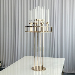 <span class=keywords><strong>Centre</strong></span> <span class=keywords><strong>de</strong></span> <span class=keywords><strong>table</strong></span> 13 bras en métal doré, moderne, <span class=keywords><strong>de</strong></span> haute qualité, <span class=keywords><strong>de</strong></span> luxe, élégant, pour douche nuptiale et décoration <span class=keywords><strong>de</strong></span> <span class=keywords><strong>mariage</strong></span>, durable, livraison rapide, <span class=keywords><strong>bougie</strong></span> - Product Image 4