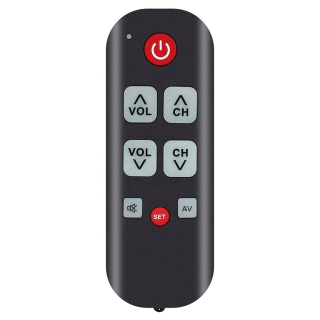 Waterproof Universal TV Remote Control for All Brands Smart LCD TV for LG Vizio Sharp Philips Sony RCA TV