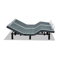 Lit réglable pliable avec usb split king