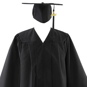 Ensemble de Robe de Remise de Diplôme Personnalisée 2026 pour Adultes, Finition Mate et Brillante, pour Étudiants Universitaires et Robe Académique de Maîtrise avec Toque et Pompon - Product Image 5