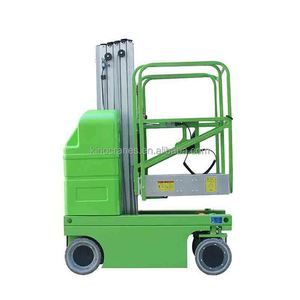 Self-Propelled Mobile Telescopic 6m 8m 9m 10m 11m Mast Aluminum Alloy Mini Vertical Lift Electric Platform Table <b>Ladder</b> - Product Image 4