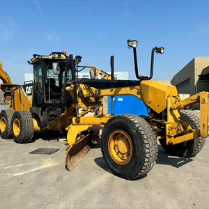 รถเกรดเดอร์มือสอง Caterpillar 160M รุ่นปี 2020 เครื่องจักรก่อสร้างถนน CAT สำหรับงานดิน พร้อมเครื่องยนต์ ปั๊ม PLC และชุดเกียร์ - Product Image 3