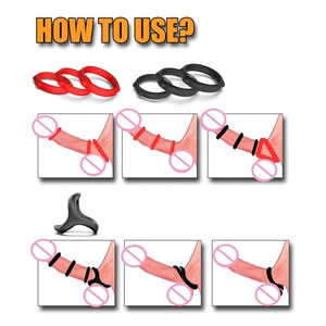 10 stilleri sıvı silikon yumuşak sıkı uzun ömürlü güçlü yetişkin penis halka seks oyuncak adam gecikme boşalma horoz yüzükler - Product Image 5