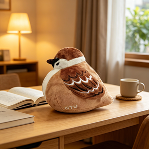 Original Factory Stress-Relief Gift Stuffed Animal Toy Customizable <strong>Sparrow</strong> Plush Realistic Embroidered Logo Supports OEM - Product Image 2