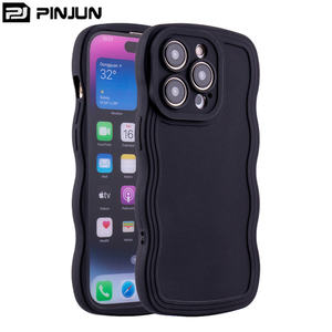 Carcasa de acrílico transparente para teléfono móvil, carcasa ondulada de Color TPU para iPhone 14, 13, 12, 11 <span class=keywords><strong>Pro</strong></span> <span class=keywords><strong>Max</strong></span>, 2023 - Product Image 6