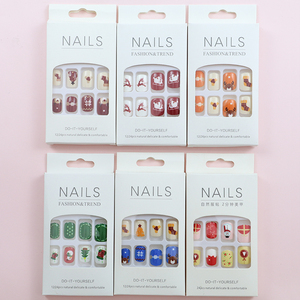 Adornos <span class=keywords><strong>de</strong></span> <span class=keywords><strong>uñas</strong></span> postizas <span class=keywords><strong>de</strong></span> <span class=keywords><strong>Navidad</strong></span>, forma cuadrada corta, regalo <span class=keywords><strong>de</strong></span> <span class=keywords><strong>Navidad</strong></span>, novedad <span class=keywords><strong>de</strong></span> <span class=keywords><strong>2022</strong></span> - Product Image 6