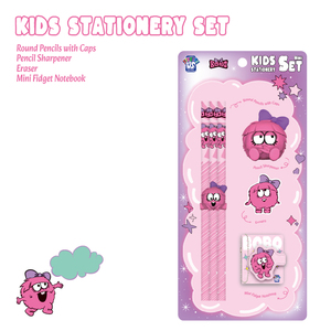 Kit di cancelleria per bambini Strange Us Monster include mini quaderno, 8 matite HB, temperamatite <span class=keywords><strong>e</strong></span> gomma |   Cercasi Agenti Esclusivi Globali - Product Image 2