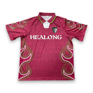 Kaos Polo Sepak Bola Klasik Bernapas dengan Cetak Digital Kustom, Seragam Jersey Sepak Bola Retro Musim Panas, Layanan OEM, Nama Logo Tim - Product Image 6