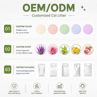 Litière pour chat en tofu naturel, agglomération rapide, faible poussière, contrôle des odeurs, écologique, jetable aux toilettes, biodégradable, en vrac, OEM, vente en gros