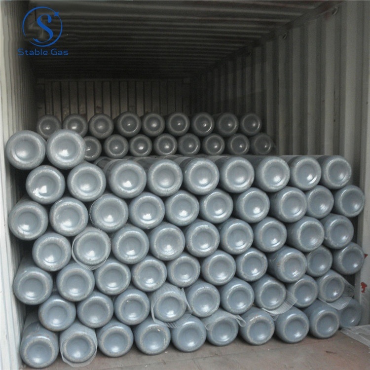 High Quality Different Sizes 40L Pure 99.999% Argon Gas Welding Argon Cylinder Prices