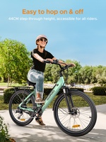 EU-Lager 250W Step-Through E-Bike Hillmiles MileCity 1 36V 13Ah Lithium-Akku Schlankes Urbanes Elektrofahrrad