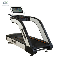 Caminadora Eléctrica Inteligente de Lujo con Pantalla Táctil Android e Inclinación Automática para Gimnasio en Casa de Alta Gama, Bienestar y Ejercicio Cardiovascular