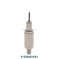 Kit de suspension pour bouteilles de vin Bunnings avec pince à câble en cuivre OEM pour éclairage 1.0-3.0mm