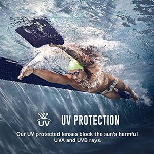 Lunettes de natation de course de haute qualité, en silicone, protection UV, anti-buée et étanches - Product Image 6