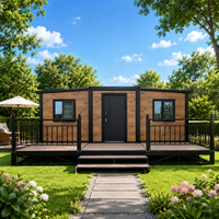 Maison capsule de 2 à 4 chambres fabriquée en Chine, maison préfabriquée économique, maisons conteneurs extensibles