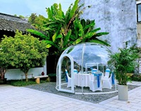 Cabine de ciel étoilé d'isolation thermique en Polycarbonate incassable pour la maison de dôme géodésique Igloo clair par temps extrême
