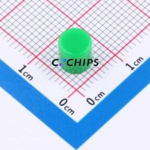 A56-3.1-GREEN Switch Accessories / Cap Switch ( Type: Switch Cap )( Form: Cylinder )( Color: Green ) - Product Image 1
