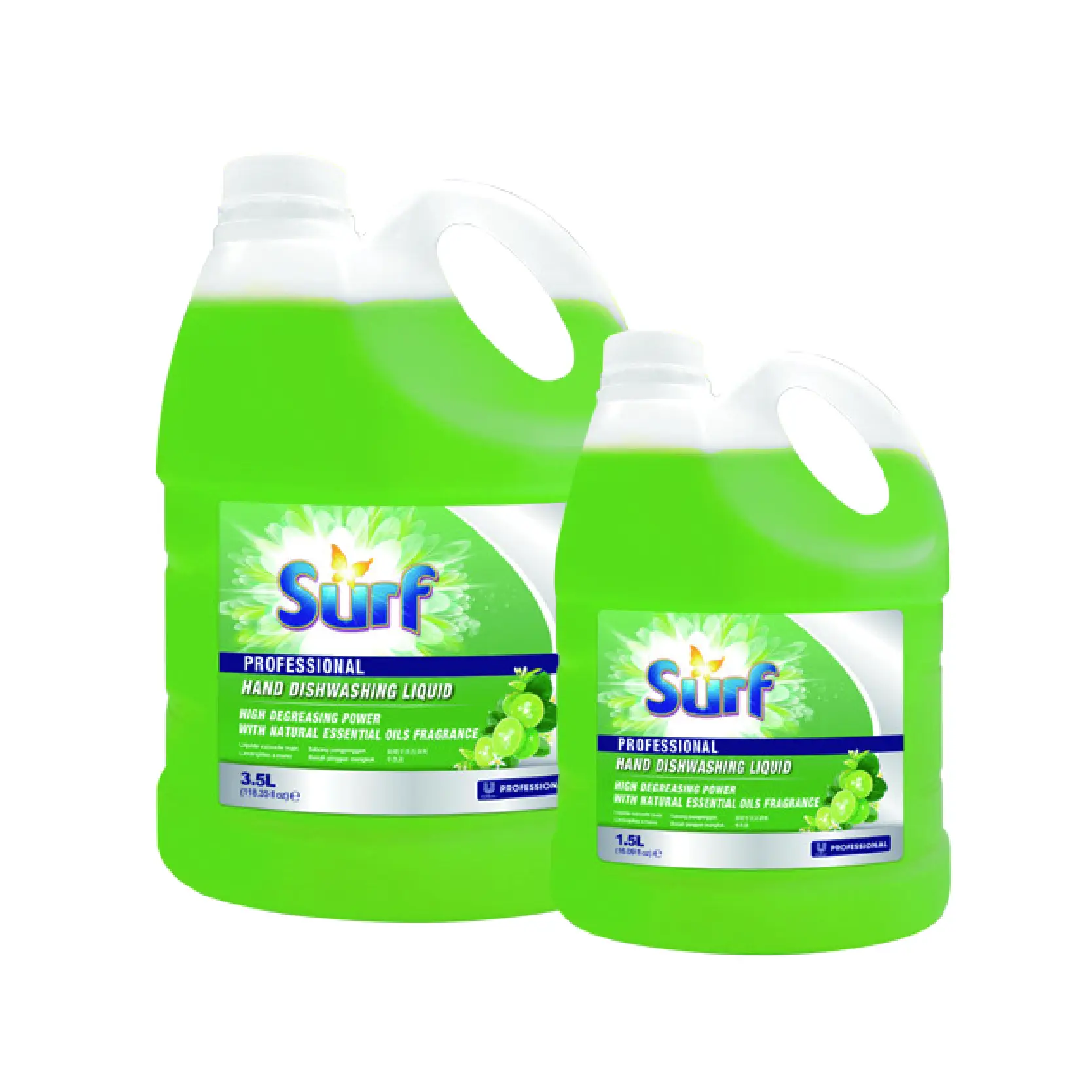 Lime Lime Wholesale Officially Authorized 1.5L Surf Lime Smell Dishwashing Liquid