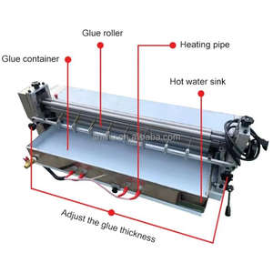 Cubierta de libro <span class=keywords><strong>duro</strong></span> Hoja de papel Máquina encoladora de cartón corrugado Tablero de espuma EVA Máquina encoladora de <span class=keywords><strong>pegamento</strong></span> de fusión en caliente frío - Product Image 2
