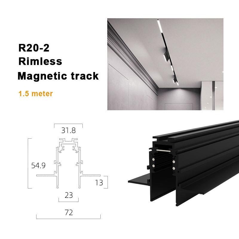 R20-2 bezel-less magnetic track 1.5 meter(US46.72)