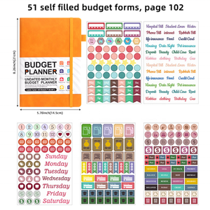 Planificador de Presupuesto A5 - Cuaderno de Registro de Gastos. Organizador de Presupuesto Mensual, <span class=keywords><strong>Libro</strong></span> de Registro Financiero y <span class=keywords><strong>Libro</strong></span> de Cuentas - Product Image 4