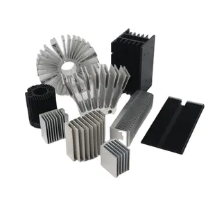 Heat Sink Toshine Aluminum 6061 Heat Sink Manufacturing Factory Custom Extruded Aluminum Alloy Aluminum 6061 T5