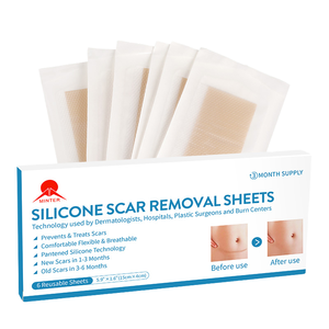 Cerotto in Gel di Silicone Efficace per Rimozione Cicatrici, Etichetta Privata, a Base di Erbe Essenziali, Certificato ISO13485 CE, Dispositivo Medico di Classe I - Product Image 1