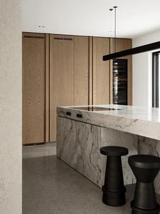 <strong>2025</strong> Wood <strong>Kitchen</strong> Design Oak Wood <strong>Kitchen</strong> <strong>Cabinets</strong> Bedroom Furniture - Product Image 3