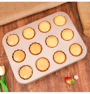 Cross Border Créole 12 avec un verre de cloches d'ange Moule à gâteau antiadhésif Moule à gâteau à dessert français - Product Image 5