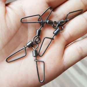 Échantillons gratuits 500 pièces/sac émerillons de pêche Swing Coastlock Snap Fishhooks Bass Fishing Tackle Connector Pesca <span class=keywords><strong>Emerillon</strong></span> <span class=keywords><strong>Peche</strong></span> - Product Image 6