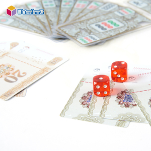 Cartes à jouer et dés en acétate de cellulose personnalisées OEM, boîte fantaisie en plastique - Product Image 6