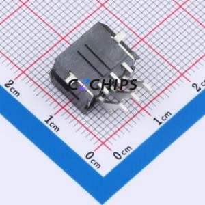 WAFER-MX300WT-23A Wire-to-<b>Board</b> <b>Pin</b> Header SMD,P=3mm,Horizontal Mount Connector 2x3P 3mm Horizontal Mount 2 - Product Image 2