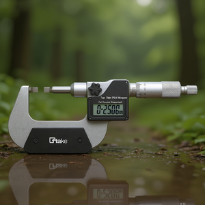 Micrómetro Digital Ttake 0-25mm IP65 Resistente al Agua para Mediciones de Precisión - Product Image 3