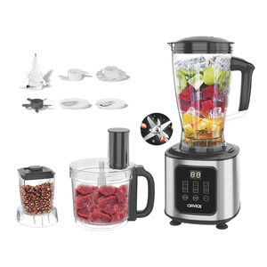 ORVICA Paslanmaz Çelik Elektrikli Mikser 9'u 1 Arada <span class=keywords><strong>Blender</strong></span> Smoothie Mikseri Meyve Sıkacağı Mikser Smoothie <span class=keywords><strong>Blender</strong></span> Makinesi ORM-1600 - Product Image 4