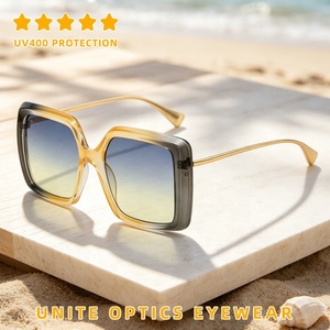 Vente en gros directe du fabricant, nouvelles arrivées, lunettes <span class=keywords><strong>de</strong></span> <span class=keywords><strong>soleil</strong></span> <span class=keywords><strong>de</strong></span> luxe <span class=keywords><strong>de</strong></span> marque streetwear tendance, monture carrée surdimensionnée violette pour femmes - Product Image 4